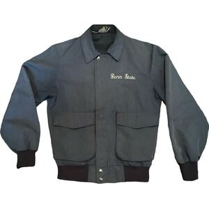 Penn State Nittany Lions Vintage Jacket Sportsmaster Embroidered PSU Football M